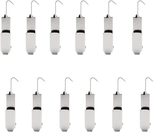 Airgoesin 12pcs Dental X-RAY Film Hanger Clips Flushing Clamp