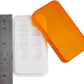 Airgoesin 2pcs Dental Oral Synthetic Acrylic Resin Teeth Shading Light Storage Box Color Toning Tray