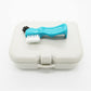 2pcs Denture Dental Orthodontic Mouthguard Retainer Case Box with Mirror Brush