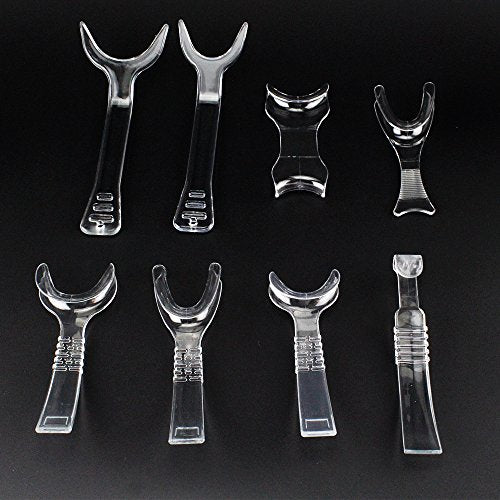 Airgoesin 8pcs Dental Orthodontic Intraoral Mouth Cheek Lip Retractor Hook Openers Autoclavable