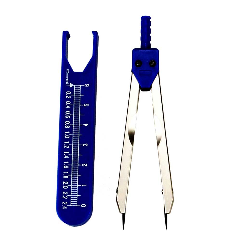 ECG EKG Calipers Ruler Drafting Electrocardiogram Divider