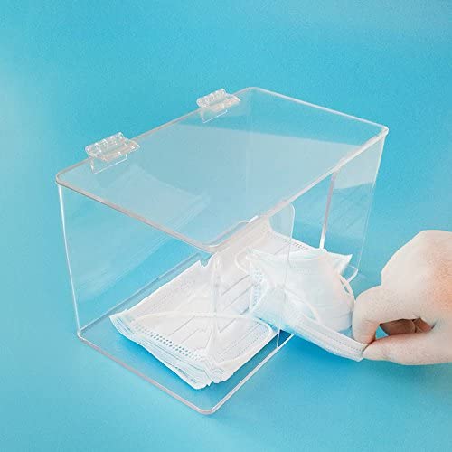 Airgoesin Dental Nail Health Beauty Disposable Face Mouth Shield Respirator Dispenser Holder Case Stand