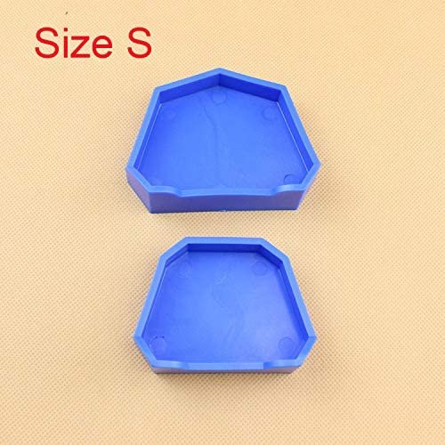 Base Model 6 pcs/Set Dental Lab Model Former Base Molds Impression Trays