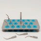Airgoesin Dental Ultrasonic Tooth Cleaner Scaler Tips Files Holder Stand Block Container 16 Holes