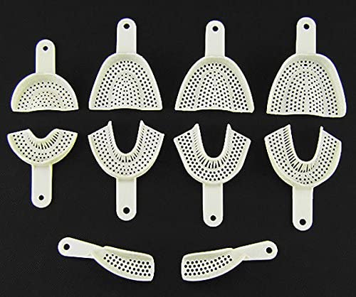 20 Sets Disposable Impression Trays 2pcs/Set Dental Instruments