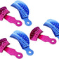 Airgoesin 6pcs Dental Impression Tray Rotatable Adjustable Aluminum Impression Quadrant Tray