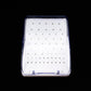 Airgoesin Plastic Holder for FG RA Diamond Bur Holder Polishers Holder Block Stand Disinfection Box 60 Holes Autoclavable