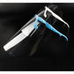 2 Sets Eyewear Detachable Face Shield Dental Clinic (2 Frames and 20 Visors)