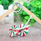 Airgoesin 20pcs Keychain Key Ring Hang Christmas Holiday Charms for Kids Birthday Party Favors & School Carnival Prizes Gifts