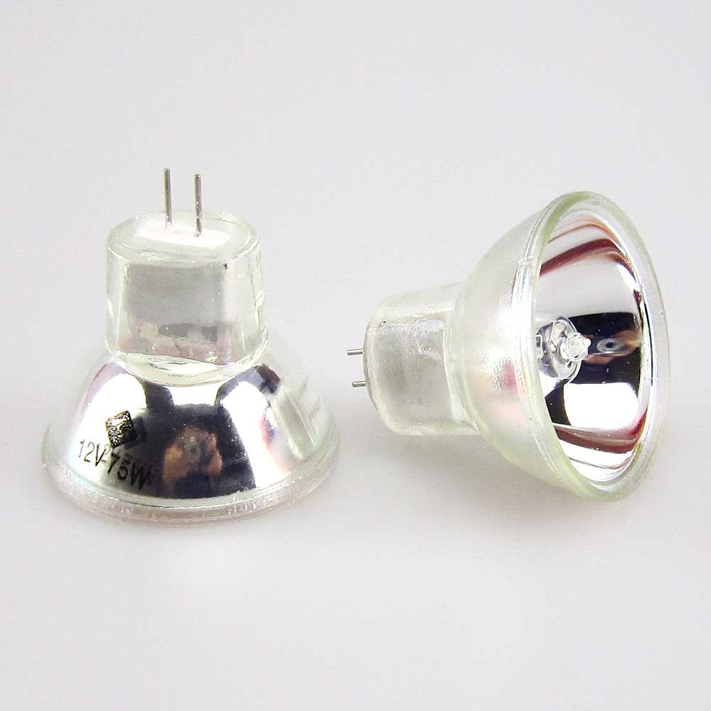 Airgoesin 4pcs 12V 75W Halogen Bulb Lamps for Dental Curing Light Replacement