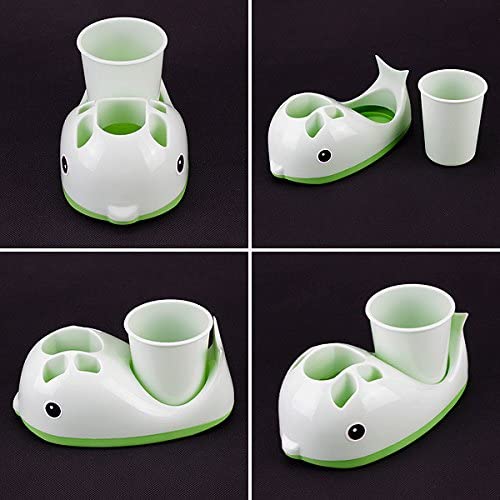 Toothbrush Toothpaste Holder Stand Cup+3 Dental Oral Floss + 6 Holders