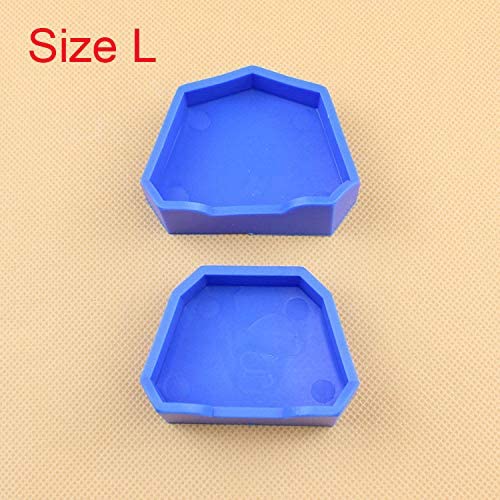 Base Model 6 pcs/Set Dental Lab Model Former Base Molds Impression Trays