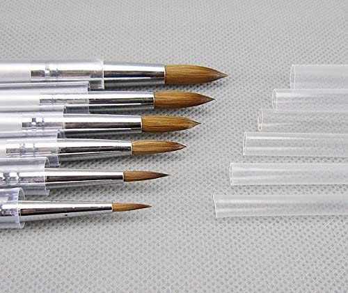 6pcs New Porcelain Ceramic Ermine Brush Pen Set