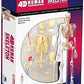 4D Puzzle Skeleton Human Anatomy Series 3D Model New