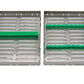 Airgoesin 10-Slot Sterilization Cassette Rack for 10 Dental Surgical Instrument Autoclavable