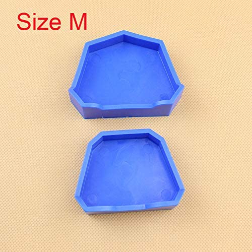 Base Model 6 pcs/Set Dental Lab Model Former Base Molds Impression Trays