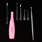 Airgoesin Upgraded Tonsil Stone Removing Tool LED Light, 5 Tips,with Box + 1 Stainless Steel Tonsillolith Pick Long Handle