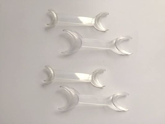 Airgoesin 4pcs/2sets Dental Double-Headed T-Shape Intraoral Cheek Lip Retractor Mouth Opener
