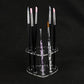 Airgoesin Dental Porcelain Pen Brush Holder Organizer or for Beauty Nail Tool Stand