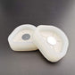 Airgoesin 2pcs Base Model, Dental Lab Magnetic Silicone Plaster Model Former Base Molds Full Arch