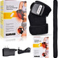Heated and Vibration Knee Massager Brace Wrap, Electric Heating Vibration Knee Joint Pad Brace Massage Therapy Legs Massager