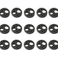 15pcs Autoclavable Dental Handpiece Gasket, fits Midwest 6 Holes Silicone Replacement
