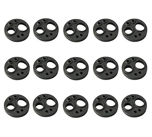 15pcs Autoclavable Dental Handpiece Gasket, fits Midwest 6 Holes Silicone Replacement