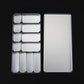 Airgoesin Silver Dental Lab Bur H K File Holder Block Case Endo Box Rack - 1/pk