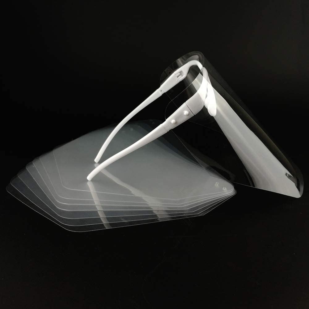 Eyewear Detachable Face Shield Dental Clinic (1 Frames and 10 Visors)