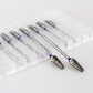 Airgoesin 10pcs Burs Cutter Drill Polishing Grinding Tungsten Carbide HP Shank Diameter 2.35mm Rotary Tool