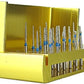 Airgoesin 24 Diamond Polishing FG1.6mm Burs + 1 Disinfection Holder Block + 1 Mesh Bur Holder