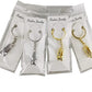 Airgoesin 4pcs Keychains Dental Molar Tooth Shaped Key Ring Dentist Dental Gift