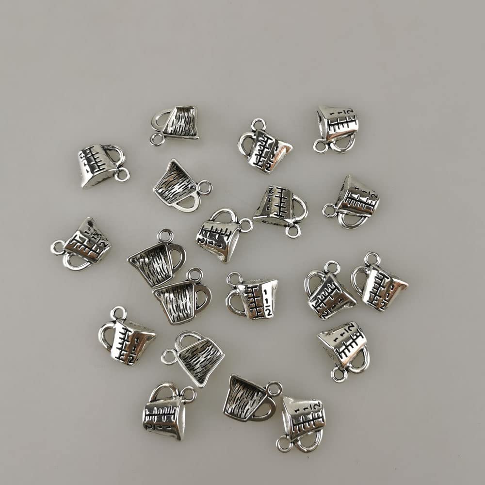 30pcs Mixed Vintage Tooth Charms Toothbrush Toothpaste for Jewelry Earrings Making Smooth Tibetan Silver Metal Charms Pendants DIY for Necklace Bracelet Crafting Gift (#1-Toothpaste)