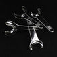 Airgoesin Dental Orthodontic Intraoral Mouth Cheek Lip Retractor Openers Clear Plastic Sterilizable Under 135 Degree Celsius T Shape, 4pcs/pk