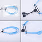 Adjustable Full Face Shield with Detachable Visor, 2 Frames + 20 Protective Films