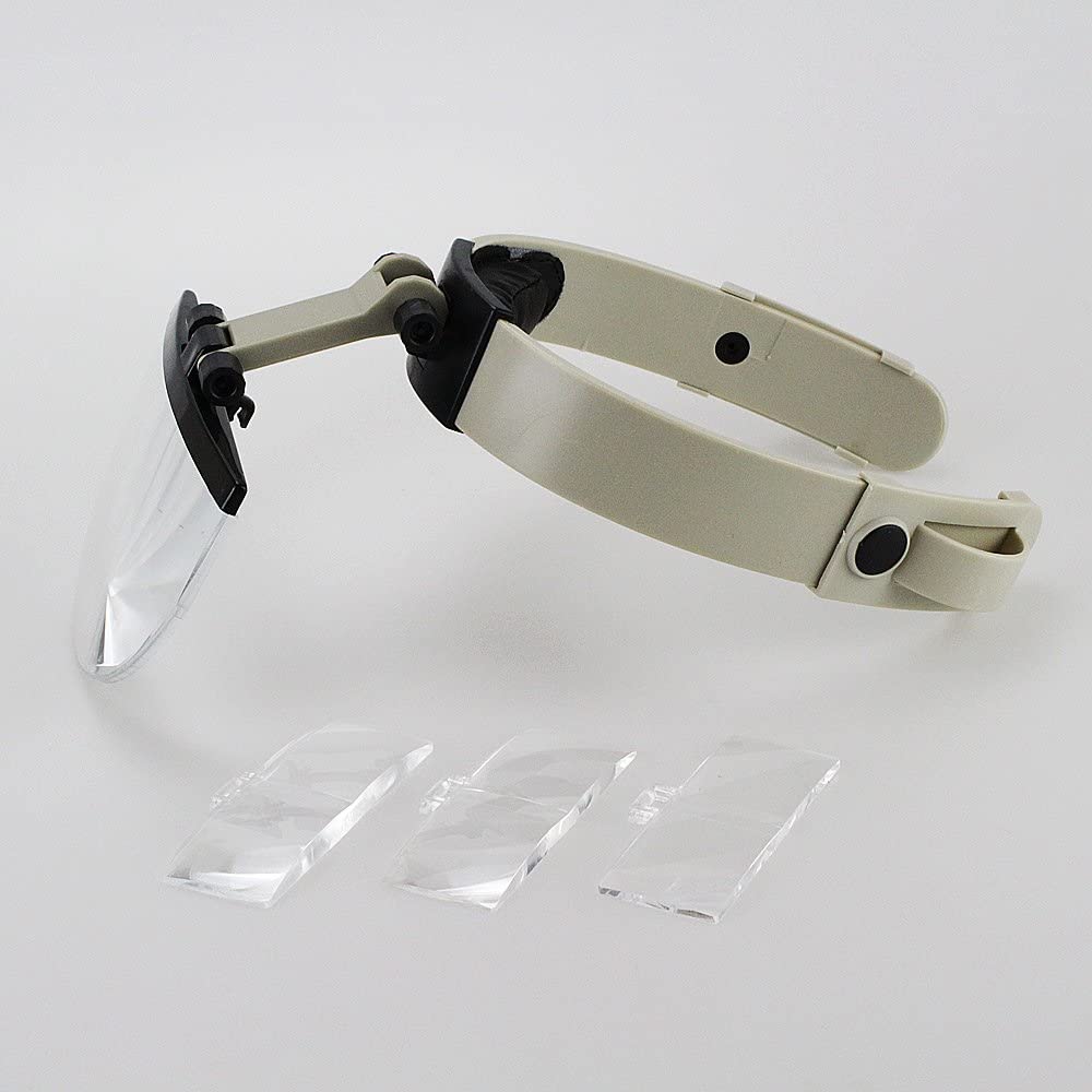 Lab or Jewerlry Hands Free Head Magnifying Glass Magnifier