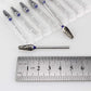 Airgoesin 10pcs Burs Cutter Drill Polishing Grinding Tungsten Carbide HP Shank Diameter 2.35mm Rotary Tool