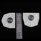 Dental Plastic Magnetic Articulator Articulating Mounting Plates 4pcs