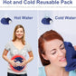 Ice Pack for Injuries, Hot & Cold Therapy, Teeth Pain Cold Pack, Headaches Cold Ice Bag, Menstrual Pain Hot Water Bag, Backs Fast Release Reusable Ice Bag, 9 in Cold Bag