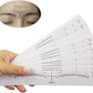 Airgoesin 50pcs Disposable Adhesive Eyebrow Microblading Ruler Guide Sticker Tape Tattoo Template Beauty Tool