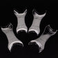 Dental Orthodontic Clear Teeth Intraoral Mouth Lip Retractor Photography Opener (1pcs Small)