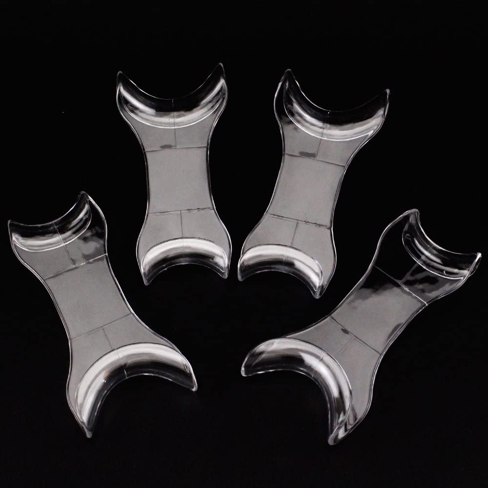 Dental Orthodontic Clear Teeth Intraoral Mouth Lip Retractor Photography Opener (1pcs Small)