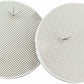 Airgoesin 2pcs Dental Lab Honeycomb Round Firing Trays 72mm with 10pcs Amann Girrbach Pins Tool