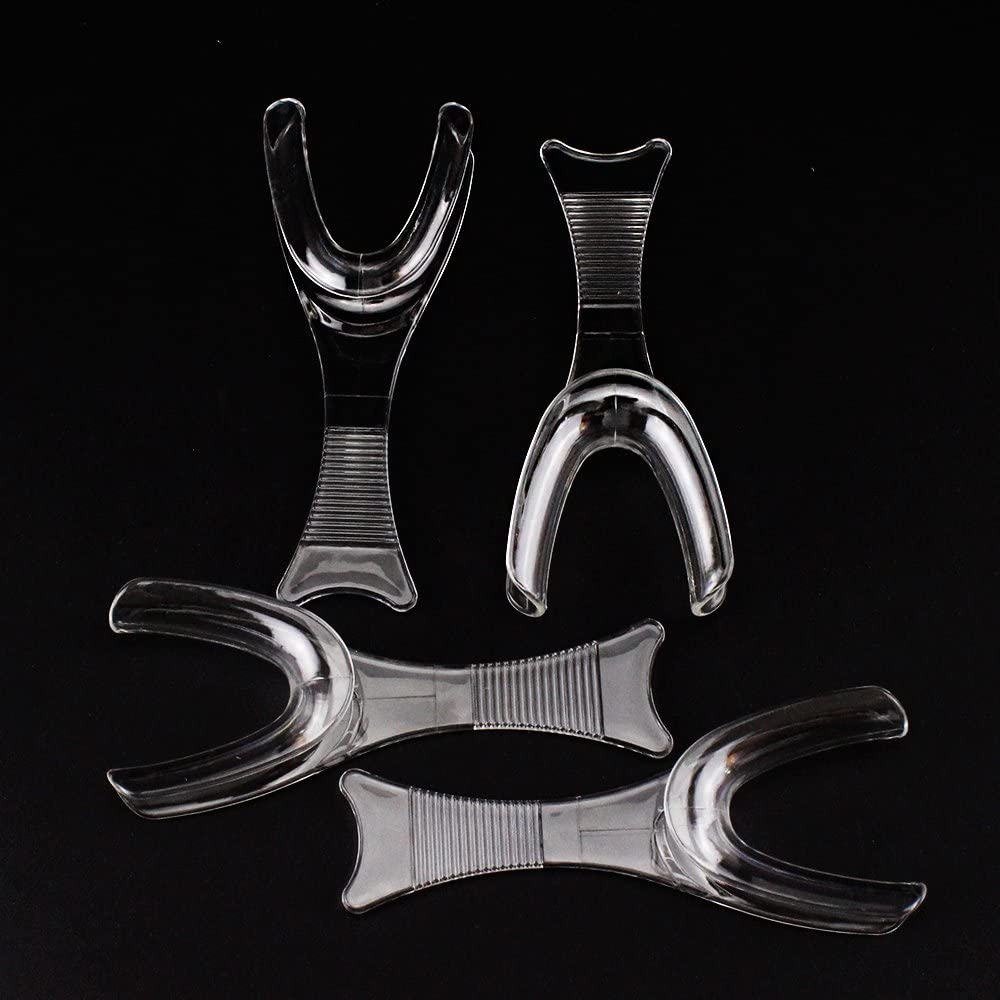 Dental Orthodontic Clear Teeth Intraoral Mouth Lip Retractor Photography Opener (1pcs Small)