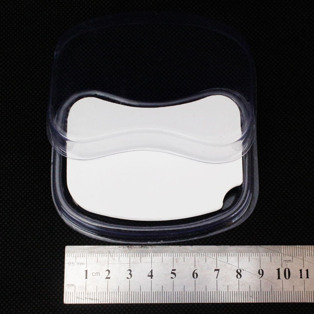 Airgoesin Mini Dental Porcelain Mixing Ceramic Watering Wet Tray Plate with Box Handheld