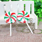 Airgoesin 20pcs Keychain Key Ring Hang Christmas Holiday Charms for Kids Birthday Party Favors & School Carnival Prizes Gifts