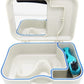 2pcs Denture Dental Orthodontic Mouthguard Retainer Case Box with Mirror Brush