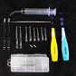 Airgoesin Longer Tips 2 Sets Tonsil Stone Remover Kit w/LED Tool, Irrigation Syringe & Stainless Tonsil Pick
