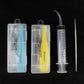 Airgoesin 2 Sets Flashlight Tonsil Stone Removing Tool, with Box + 1 Stainless Steel Tonsillolith Pick + 1 Irrigation Syringe