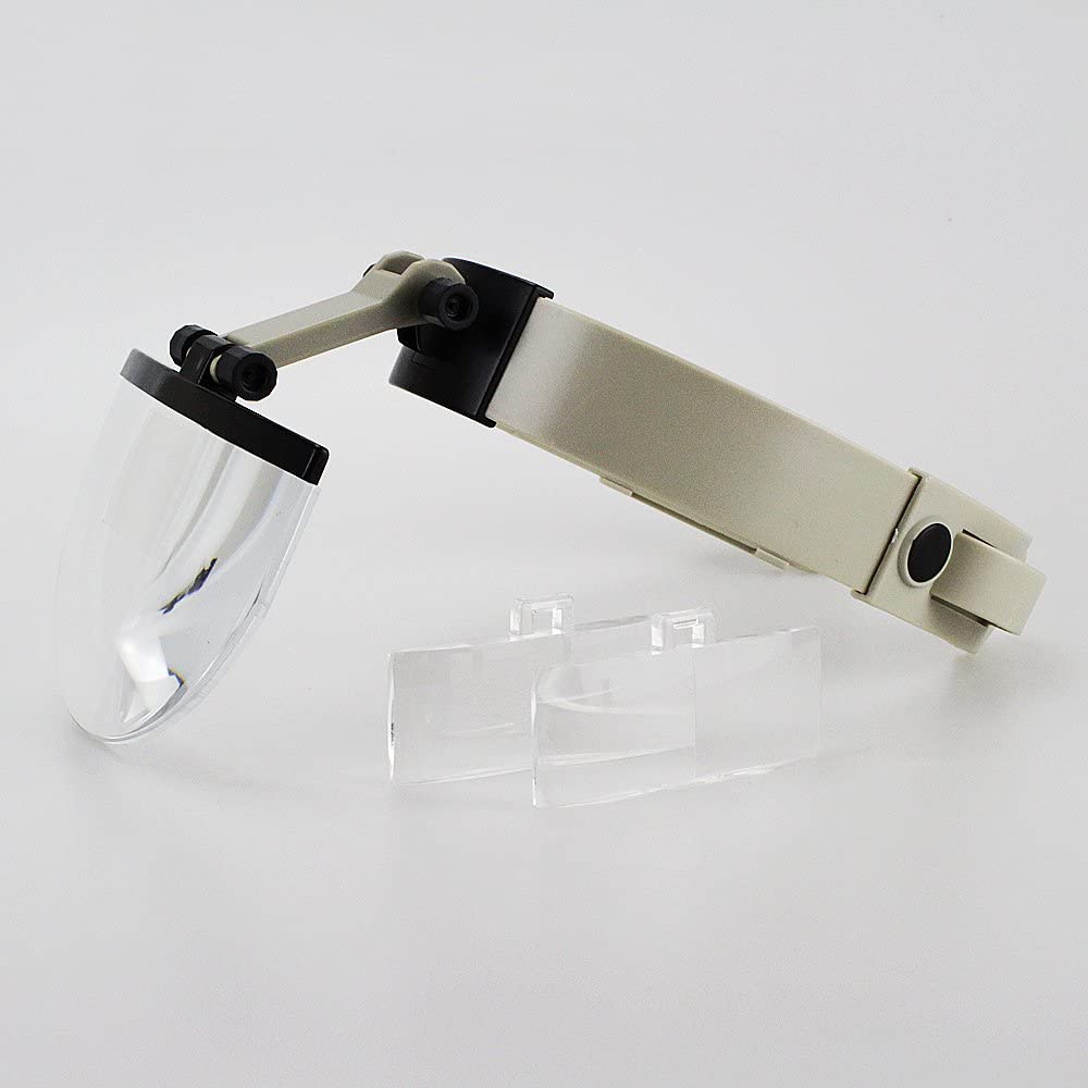 Lab or Jewerlry Hands Free Head Magnifying Glass Magnifier